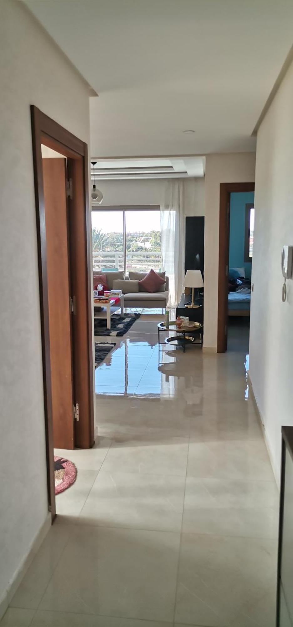 Grand Appartement Vue Golf A 2 Min De La Plage Bouznika Ngoại thất bức ảnh